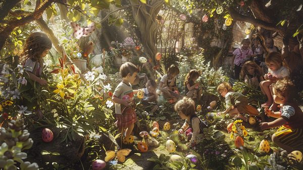 Chasse au trésor pâques : jeux et activités pour tous les âges